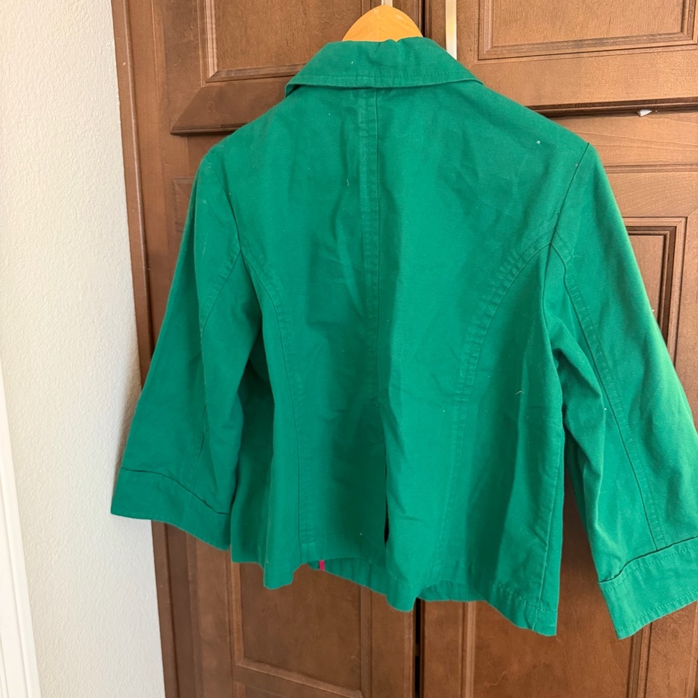 Old Navy Kelly Green Blazer - Picture 2 of 6